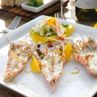 grilled fish, food, seafood, grilled seafood, fish