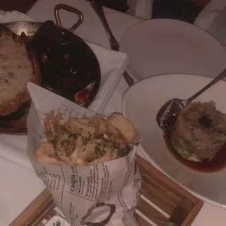 Steamed Mussels or Clams