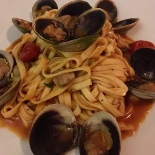 Black Squid Linguine & Clams