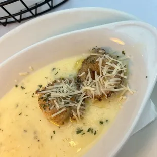 Shrimp as an appetizer I don't  know what the name is.