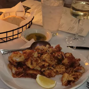 Calamari arrabiata