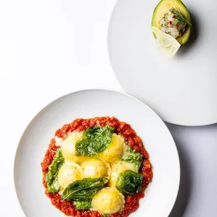 Handmade pastas, crudi,  seafood and more Italian food at Marea Beverly Hills.