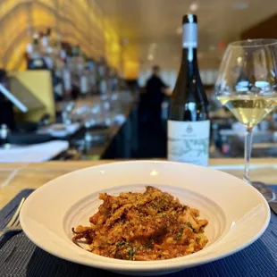 Fusilli with Octopus and Bone Marrow. Amazing!!!