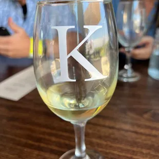 The beginning of the Fresno Wine Journey. First tasting is white sparkling wine and it's very good!