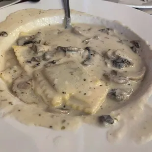 Portobello Mushroom Ravioli