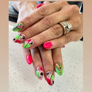 Summer bright colors