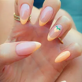 Acrylic almond shape