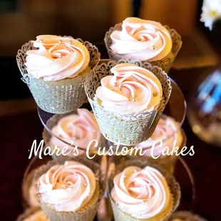 Wedding cupcakes