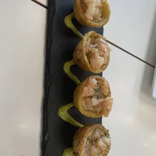 Camarones al Ajillo