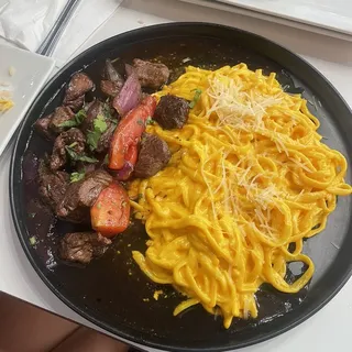 Linguini a la Huancaina