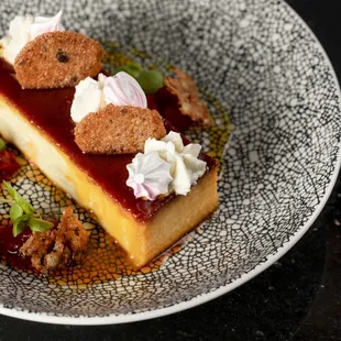 Manchego Cheese Flan