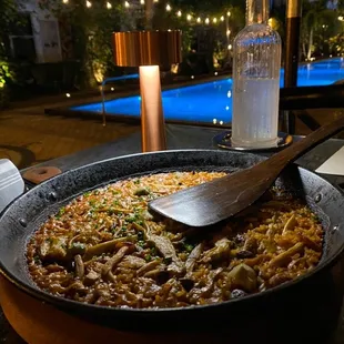 Wild Mushroom Paella