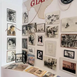 The famous Giant movie memorabilia