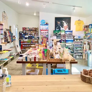Marfa Art Supply Interior