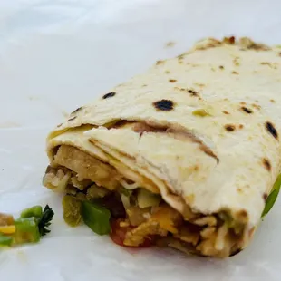 Half of a Primo Burrito