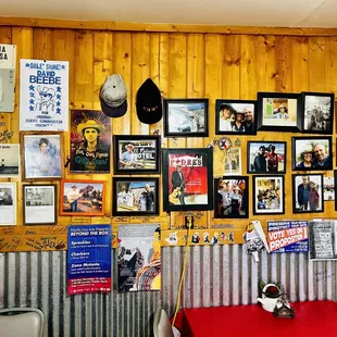 Wall of celebrities