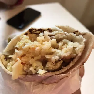 Bean and Cheese Burrito