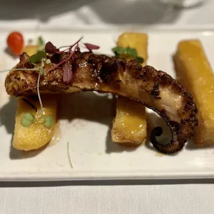 Grill octopus