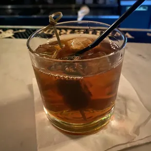 Old Fashioned and Manhattan were delicious. Bartender was great!