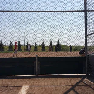 Softball/baseball field