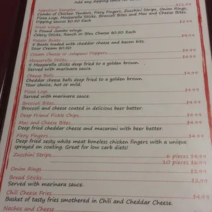Menu #1