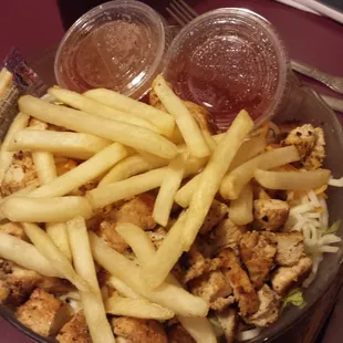 Grilled chicken salad