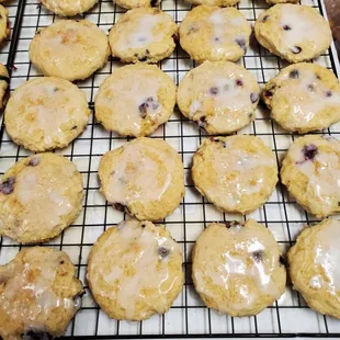 Lemon blueberry cookies