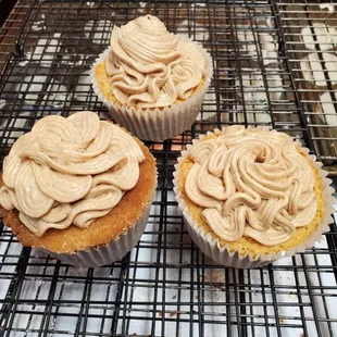 Cinnamon churro cupcakes