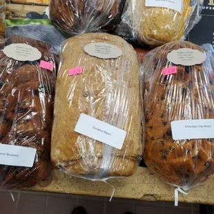 Dessert breads