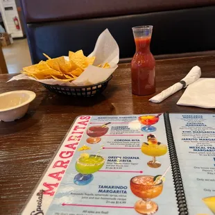 margaritas, and salsa served in a carafe...? hell yeah...