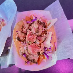 Ahi Tuna Taco