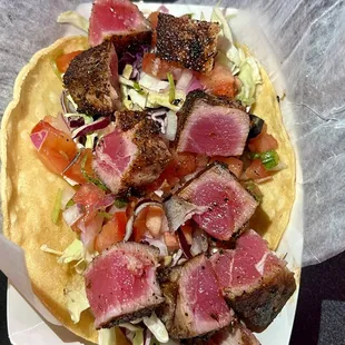 Blackened Tuna Burrito