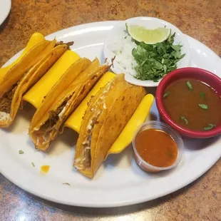 Birria Tacos. Wife gave a score of 6/10