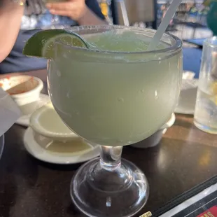 Frozen lime Margarita