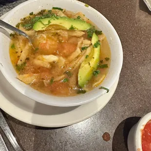 Chicken tortilla soup