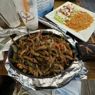 Fajitas Steak with Side