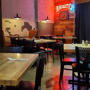 the interior of a restaurant