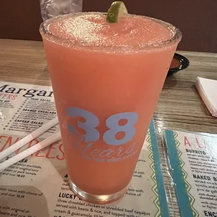 Frozen Strawberry Maragarita