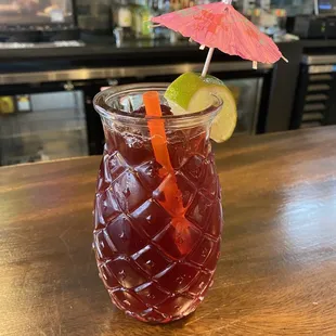 Sangria, delicious not too sweet either