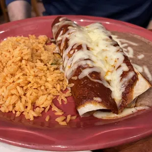 Chicken enchiladas