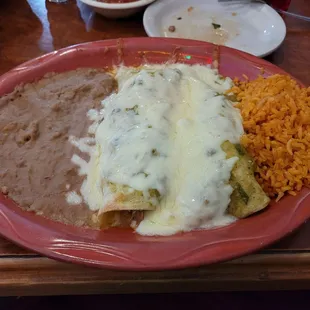 Enchiladas Verdes, looks very good