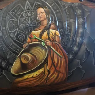 You feel like you are in a Mexican Hacienda.