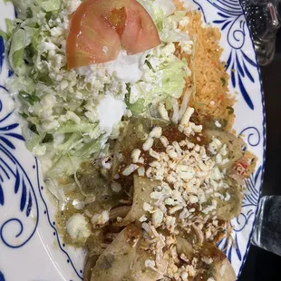 Enchiladas Verdes