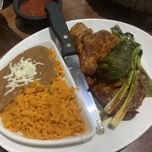 Carne Asada plate