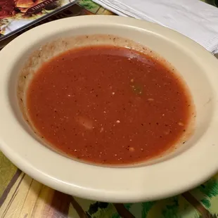 Complimentary salsa at Margarita's Grill on May 27, 2024