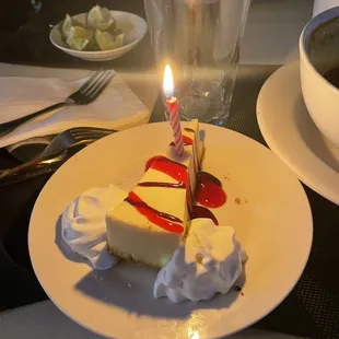 Cheese Cake, specially made for my birthday.