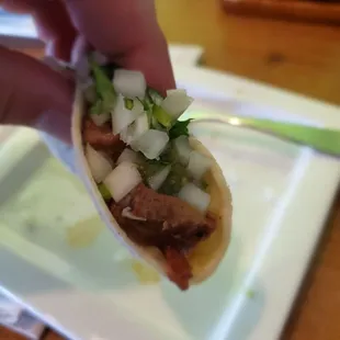 Beef Tongue Tacos