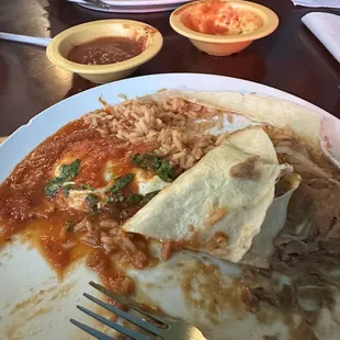 Huevos Rancheros lunch special