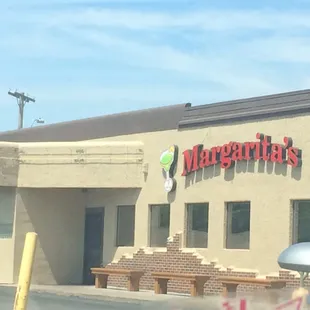 Outside of margaritas