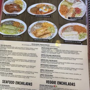 Menus sample